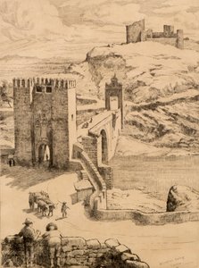 托莱多阿尔坎塔拉大桥（蚀刻版画） 作者 罗伯特·布莱恩特