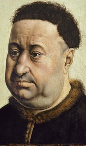 男子肖像Robert de Masmines，约1425年