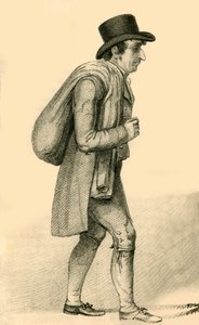 亨利·勒穆因（Henry Lemoine），古怪的书商和作家，1822年。