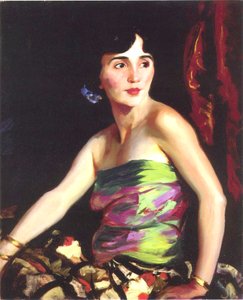 西班牙舞蹈家Isolina Maldonado，1921年 作者 罗伯特·科扎德·亨利