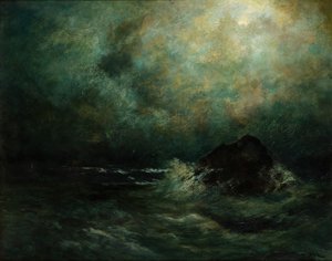 大西拉的夜晚，1890年。 作者 罗伯特·克兰内尔（Robert Crannell Minor）