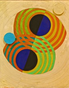 救济。节奏》，1932年。 作者 罗伯特·德劳内