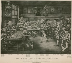 法院，Belle Savage Inn，Ludgate Hill，伦敦