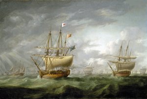 1782 年 9 月 "拉米利斯 "号战舰的损失 作者 罗伯特·多德