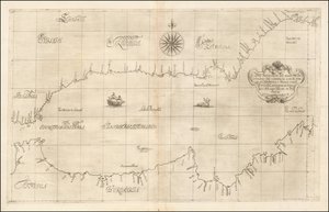 1646 年罗伯特-达德利绘制的西地中海和直布罗陀地图