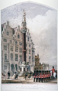 伦敦威斯敏斯特的Broad Sanctuary，约1865年