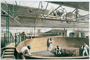 制造跨大西洋电报电缆，约1865年 1866年 作者 罗伯特·杜德利