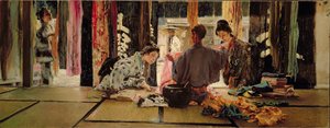 丝绸商人，1890-93年 作者 罗伯特·弗雷德里克·布鲁姆