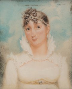 斯蒂芬·范·伦斯勒三世夫人Cornelia Paterson，ca. 1810。