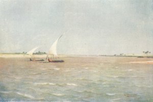 尼罗河上游的北风，c1880，1904年