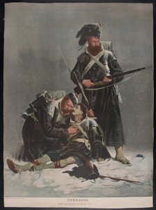 同志们，大约1878年 作者 罗伯特·吉布