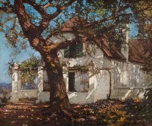 Welgelegen，近Groote Schur，南非，1924年。 作者 罗伯特·格洛沃·古德曼