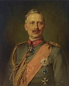 普鲁士国王德国皇帝威廉二世（1859-1941）肖像，1911年