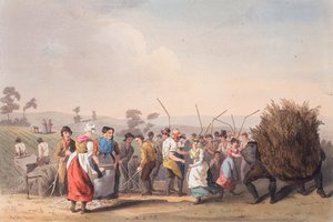 强奸脱粒，1813年11月1日 作者 罗伯特·哈维尔
