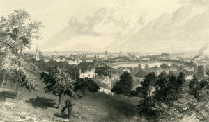普罗维登斯市，从展望山上看》，1872年。  