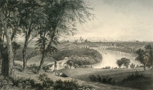 来自贝尔蒙特的费城，西公园》，1874年。  