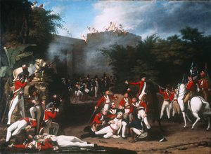1793年3月7日，1793年3月7日班加罗尔佩塔塔门风暴中的穆尔豪斯上校之死