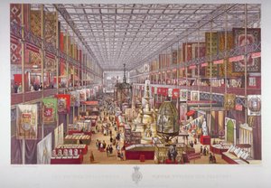 大展览会，海德公园，威斯敏斯特，伦敦，1851年。                                      