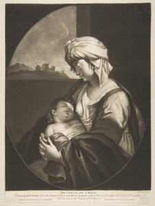 圣母与儿童，1772年。 作者 罗伯特·劳瑞