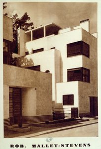 位于巴黎第16区的Mallet-Stevens路上的房子，c.1930
