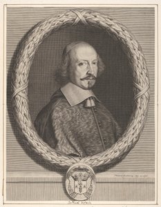 红衣主教朱尔斯·马扎林（Jules Mazarin），1656年。 作者 罗伯特·南特伊