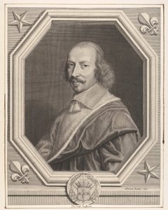 红衣主教朱尔斯·马扎林（Jules Mazarin），1656年。 作者 罗伯特·南特伊
