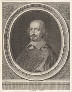 红衣主教朱尔斯·马扎林（Jules Mazarin）， 1652。 作者 罗伯特·南特伊