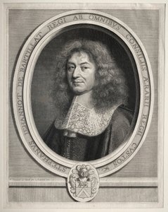 艾蒂安·詹汉诺·德·巴蒂拉（Etienne Jehannot de Bartillat），1666年。 作者 罗伯特·南特伊