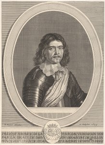 布永公爵弗雷德里克·莫里斯·德拉·奥弗涅旅行社，1649年。 作者 Robert Nanteuil