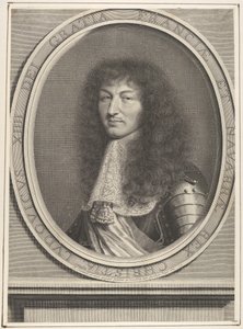 路易十四，1667年。 作者 罗伯特·南特伊