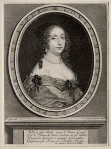 波兰女王玛丽·路易丝·德·冈萨格（Marie Louise de Gonzague），1653年。 作者 罗伯特·南特伊