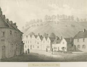 金维尔镇（Kinver Town）：棕褐色绘图，1836年