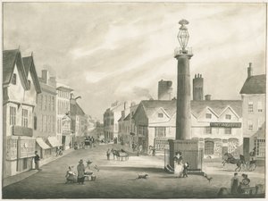 Wolverhampton-Market Place，nd [19美分]（绘画）