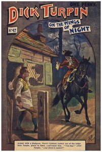 Dick Turpin（彩色石版画） 作者 罗伯特·普罗斯（Robert Prowse Jnr）