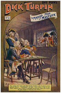 Dick Turpin (colour litho)