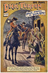 Dick Turpin（彩色石版画）