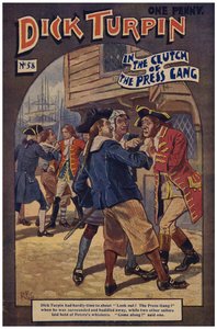 Dick Turpin（彩色石版画）