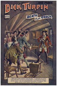 Dick Turpin (colour litho)