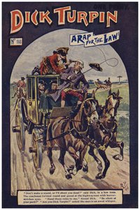 Dick Turpin（彩色石版画）