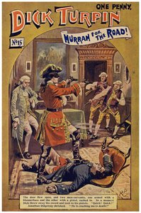 Dick Turpin（彩色石版画） 作者 罗伯特·普罗斯（Robert Prowse Jnr）