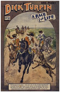 Dick Turpin（彩色石版画）