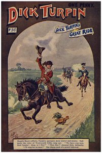 Dick Turpin（彩色石版画）