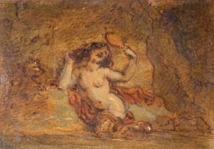 美人鱼》，约1772-1845年