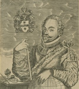 弗朗西斯·德雷克爵士的肖像，1628年。