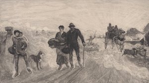 来自圣伊夫市场，1878年。 作者 罗伯特·沃克·麦克白