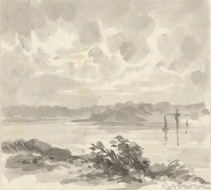 风景--湖光山色 作者 罗伯特·沃尔特·威尔