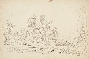 Salvator Rosa之后的场景 作者 罗伯特·沃尔特·威尔