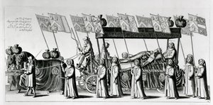 1671年Albemarle第一公爵George Monck的国葬 作者 罗伯特·怀特