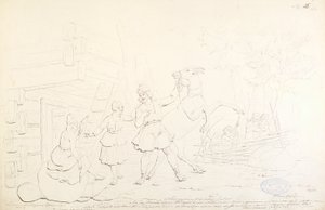 Lemminkäinen 和 Hiiden Hirvi；"Kalewala, Finsk National-dikt, framställd i teckningar af R.W.Ekman" 系列原画