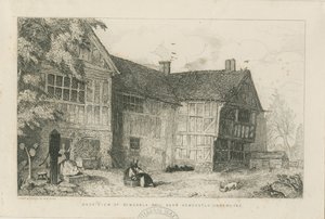 丁斯代尔老堂：蚀刻，nd [？c 1870] 作者 罗伯特·威廉姆斯·巴斯
